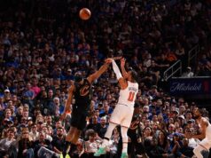 Os Knicks estão perdendo por 22 em 4º lugar para vencer o Jogo 1.