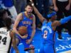 SGA se recuperou com 30 pontos e o Thunder empatou a série.