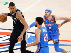 Conferência Oeste da NBA de 2026, previsões: Thunder vs. Spurs Jogo 3 selecionado por um especialista no lançamento de 132-92.