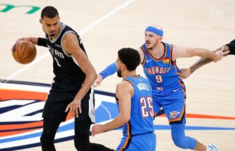 Conferência Oeste da NBA de 2026, previsões: Thunder vs. Spurs Jogo 3 selecionado por um especialista no lançamento de 132-92.