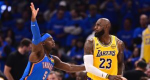 LeBron fecha lacuna entre Lakers e Thunder: ‘Extratalentoso’