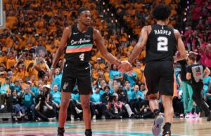 Spurs guarda Fox e Harper devem jogar no G4