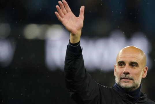 Manchester City se despede do técnico Pep Guardiola
