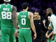 Mazzulla, do Celtics, foi eleito o Treinador do Ano da NBA.