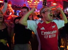 O campeonato do Arsenal foi disputado em Bournemouth depois do Man City