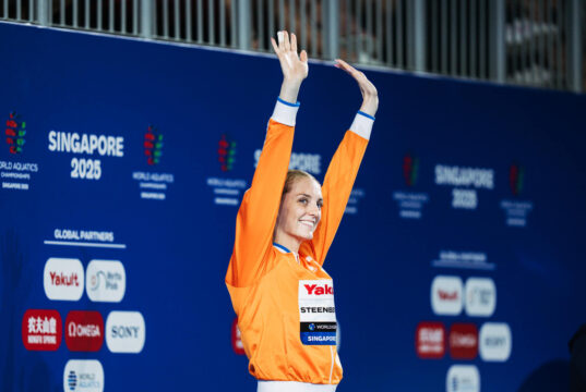 Marrit Steenbergen vai até sub-52 pela segunda vez nos 100 metros livres
