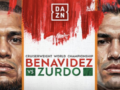 David Benavidez pesava vários quilos a menos que Gilberto Ramirez na pesagem oficial.