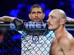 Alex Pereira torce pela vitória de um homem na luta principal. Chimaev-Strickland UFC 328