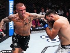 Dustin Poirier escolhe ações para o co-evento principal do UFC 329