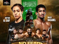 Várias partidas confirmadas para PFL MENA: Jeddah em 19 de junho.