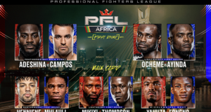 Escalação completa anunciada para PFL África: Nigéria