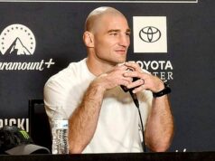 Sean Strickland ‘enjoado’ depois de participar do evento de MMA de Adin Ross
