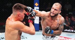 Peso meio-médio do UFC suspenso por 1 ano por violação de doping