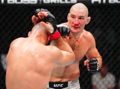 Sean Strickland recebe tratamento de lesão no mesmo centro que Jon Jones