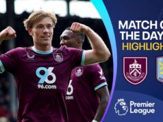 Burnley encerrou a seqüência de derrotas com um empate contra o Villa.