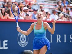 Marta Kostivic supera Mira Andreeva pelos títulos consecutivos em Madrid.