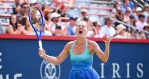 Marta Kostivic supera Mira Andreeva pelos títulos consecutivos em Madrid.