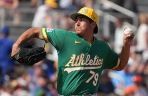A’s promovem o melhor prospecto, LHP Gage salta, com lesão de Aaron Solly