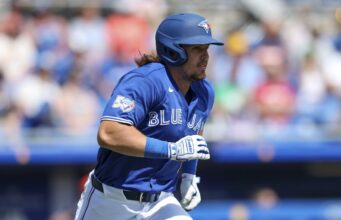 Os Blue Jays reintegraram Addison Barger da lista de feridos.