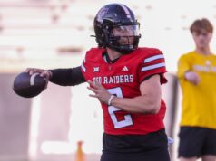 Relatórios: As equipes da NFL estão avaliando Texas Tech QB Brandon Sorsby.