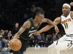 Os Wolves com poucos jogadores se afastam do Nuggets, selando a série no Jogo 6.
