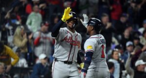 Os Braves se recuperaram de um buraco de 6 corridas, derrotando os Rockies em um HR tardio.