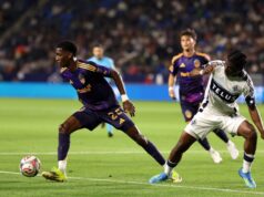 O empate tardio de Vancouver garantiu o empate no LA Galaxy.