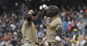 Os Padres ficam à frente dos Giants.
