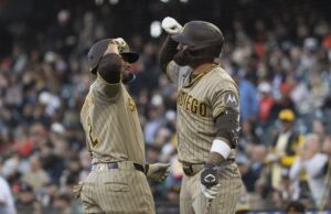 Os Padres ficam à frente dos Giants.