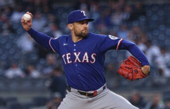 Nathan Evaldi, do Rangers, quebrou a seqüência de cinco jogos consecutivos dos Yankees.