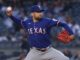 Nathan Evaldi, do Rangers, quebrou a seqüência de cinco jogos consecutivos dos Yankees.