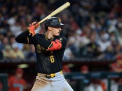 Connor Griffin dos Pirates foi escolhido na abertura contra os Giants.