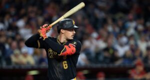 Connor Griffin dos Pirates foi escolhido na abertura contra os Giants.