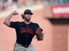 Landon Rupp, os Giants pretendem derrotar os Dodgers.