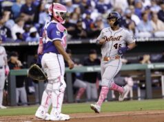 “A embreagem HR de Gage Workman na estreia dos Tigers afunda Royals” .