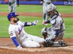 A terceira rebatida de Carson Benz é a vitória na décima entrada, com o Mets derrotando os Tigers.