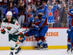 O Avalanche apagou uma desvantagem de 3-0 no Jogo 5, eliminando o Wild no OT.
