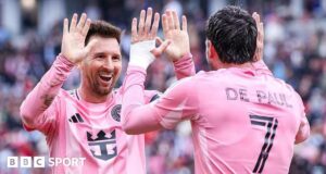 Lionel Messi, do Inter Miami, continua sendo o jogador mais bem pago da MLS, com um salário de £ 18,5 milhões