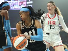 Os 18 pontos e 12 rebotes de Angel Reese lideraram o Dream Past Fire.