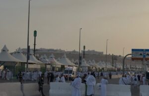 "Caminho para a autoridade"Mais de 79 mil veículos cruzaram as ruas de Meca no dia 7 de Dhu al-Hijjah. principal