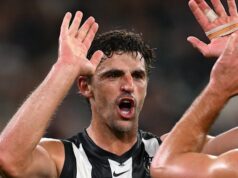 A estrela de Collingwood está se segurando enquanto o 433º jogo se aproxima