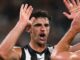A estrela de Collingwood está se segurando enquanto o 433º jogo se aproxima