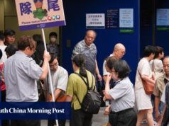 Hong Kongers fazem fila em casas de apostas antes do sorteio Mark Six de HK $ 228 milhões
