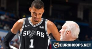 Wembanyama pede conselho a Popovich: “Não sei o que isso significa para ele”.