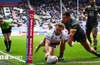 Superliga: Wigan Warriors 24-4 Leeds Rhinos