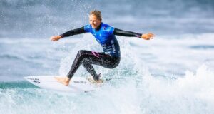 O grande australiano Gilmore se apresenta no Home Surf Break