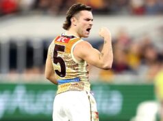 Hawthorn Crows definido para estender a seqüência de Tassie