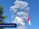 2 cingapurianos e 1 indonésio ainda desaparecidos após a erupção do Monte Dokono