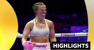 Hennessey derrotou De Percio por paralisação no sexto round.