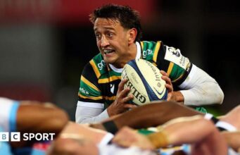 Alex Mitchell: O pré-intervalo chegou na hora certa para o Northampton Saints